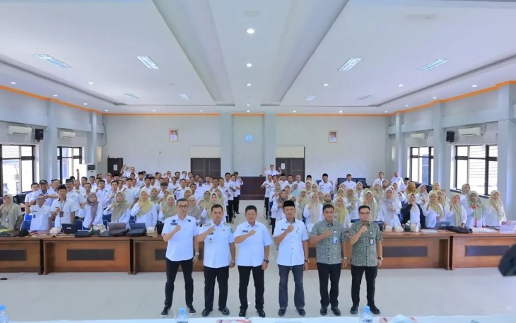 Bupati Welly Suhery Buka Pertemuan Kepesertaan JKN Perangkat Nagari se-Kabupaten Pasaman