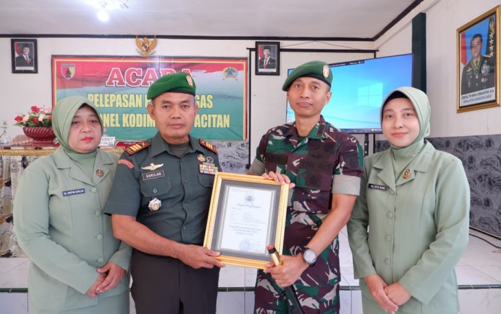 Dandim 0801/Pacitan Letkol Arh Rudi Ariyanto