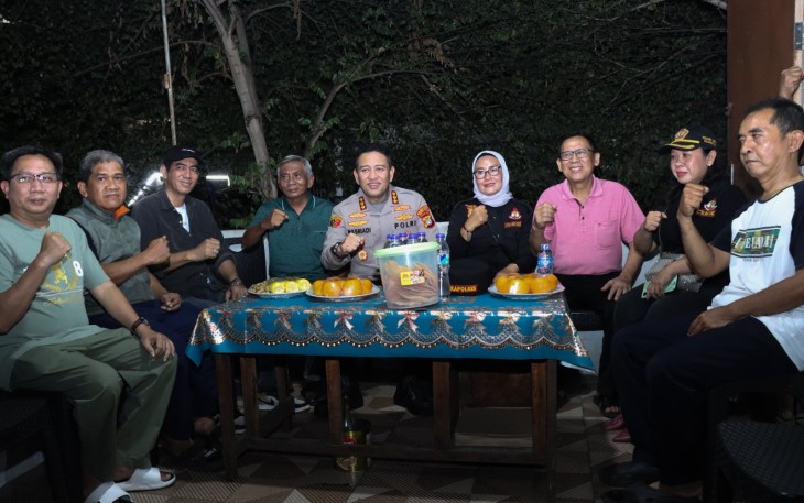 Kapolres Metro Jakarta Barat Kombes Pol Nasriadi Serap Aspirasi Warga Kelurahan Tangki