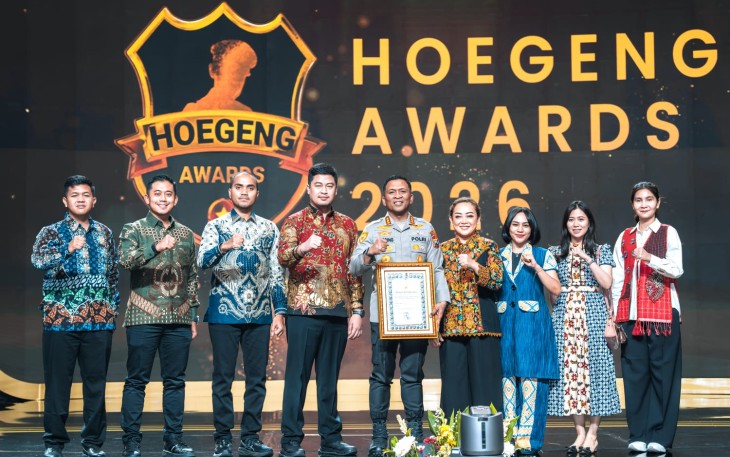 Kapolresta Sidoarjo Raih Tiga Besar Polisi Inovatif Hoegeng Awards 2026