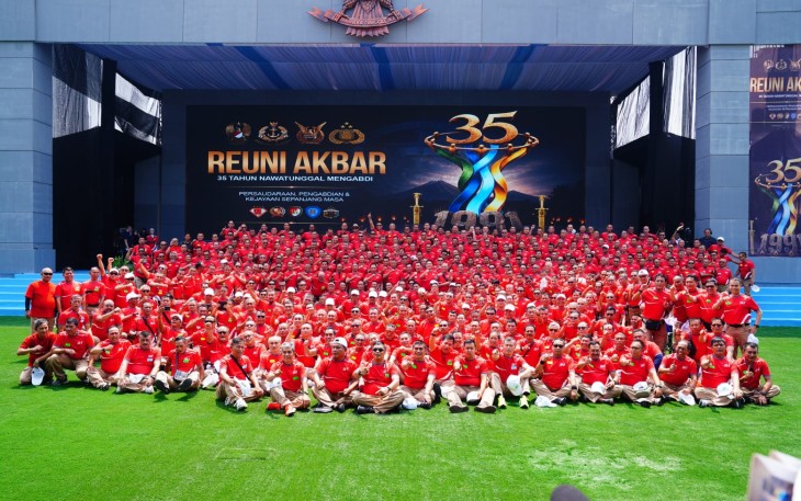 Reuni AKABRI 91 35 Tahun Mengabdi Untuk Negeri
