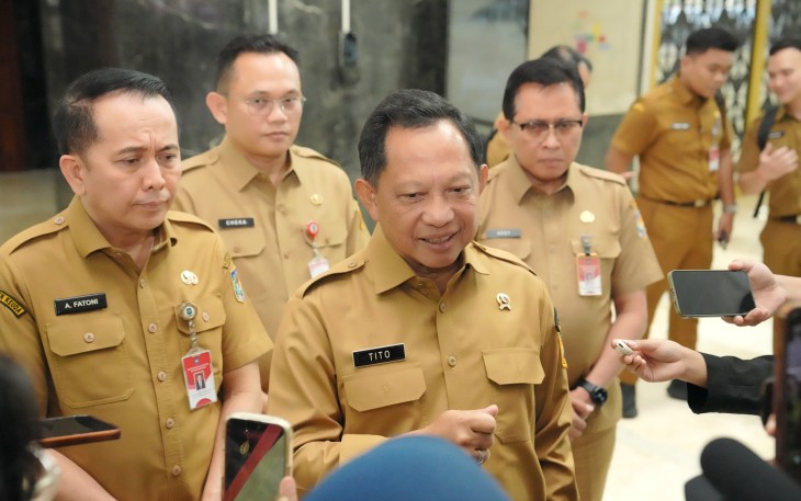Menteri Dalam Negeri (Mendagri) Muhammad Tito Karnavian 