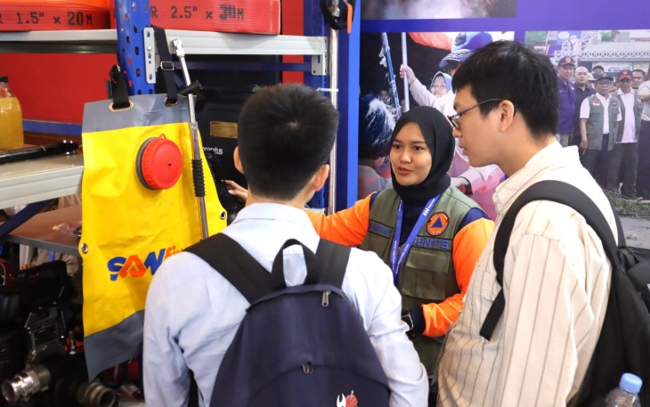 BNPB Hadirkan Edukasi Penanggulangan Karhutla melalui Booth INDO FIREX 2026