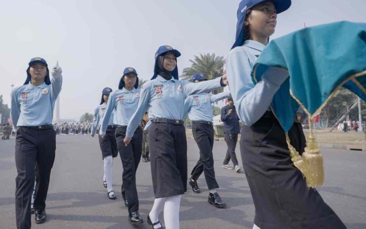 Cetak Sejarah, Siswi Sekolah Rakyat Jadi Calon Paskibraka Nasional