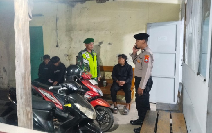Patroli di wilayah desa binaan