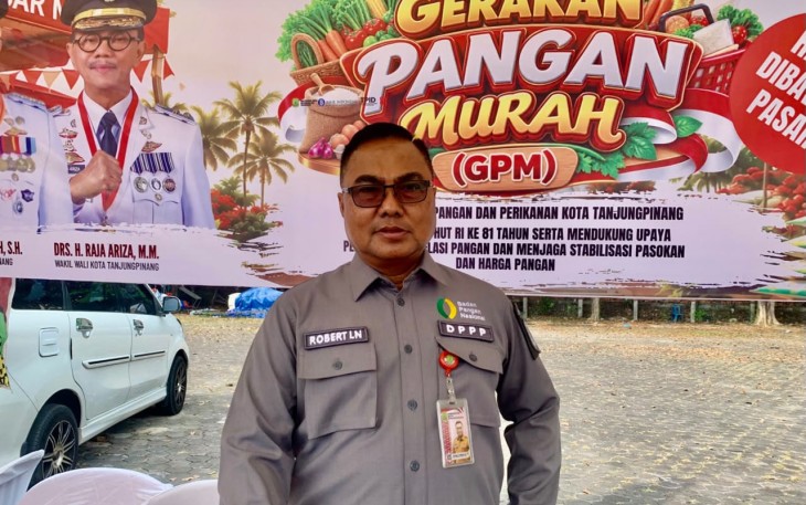 Kepala DPPP Kota Tanjungpinang Robert Lukman