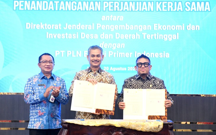 Kementerian Desa dan Pembangunan Daerah Tertinggal (Kemendes PDT) terus menggenjot pembangunan desa dengan kolaborasi dengan sejumlah kalangan