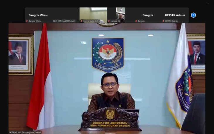 Dirjen Bina Bangda Kemendagri Restuardy Daud