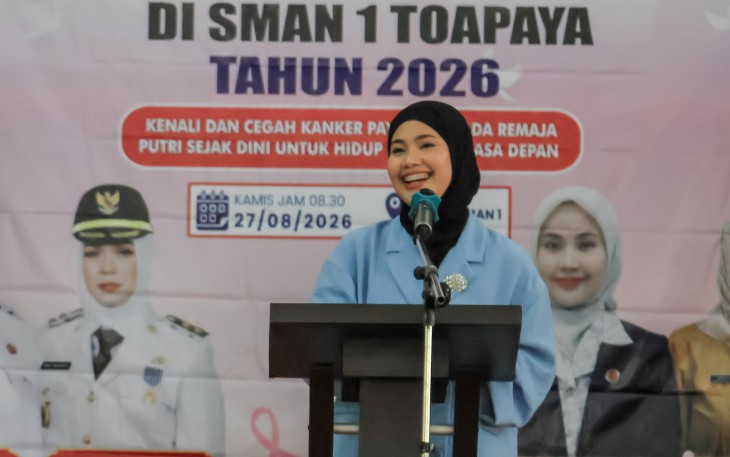 Ketua Yayasan Kanker Indonesia (YKI) Kabupaten Bintan, Hafizha Rahmadhani