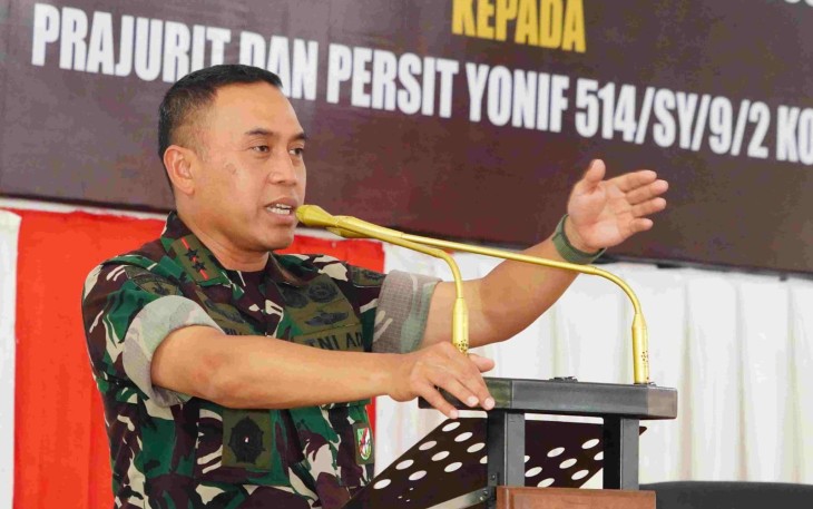 Panglima Divisi Infanteri 2 Kostrad Mayjen TNI Primadi Saiful Sulun, S.Sos., M.Si
