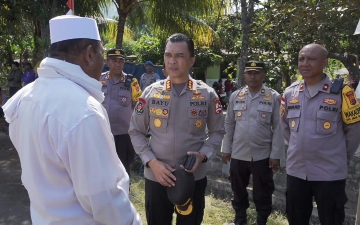 Kasatgas Humas Polri Beri Penguatan untuk Personel dan Warga Ende