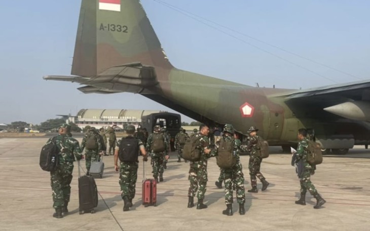 TNI Kembali Kerahkan 248 Personel Penyuluh untuk Perkuat Penanganan Karhutla