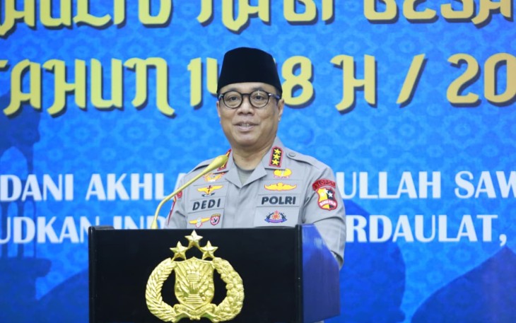 Wakil Kepala Kepolisian Negara Republik Indonesia (Wakapolri) Komjen Pol. Prof. Dr. Dedi Prasetyo