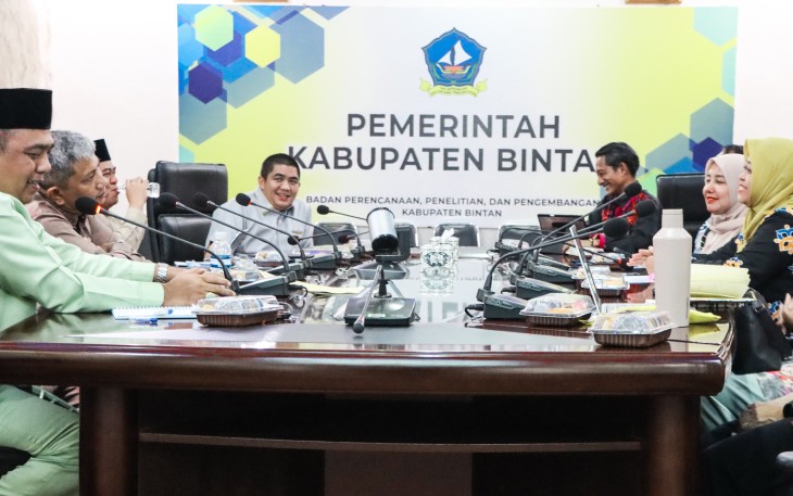 Perkuat Sinergi Pembangunan Keluarga, Bupati Bintan Terima Audensi Bersama Kepala BKKBN  Perwakilan Kepri