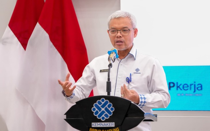 Sekretaris Jenderal Kemnaker Cris Kuntadi