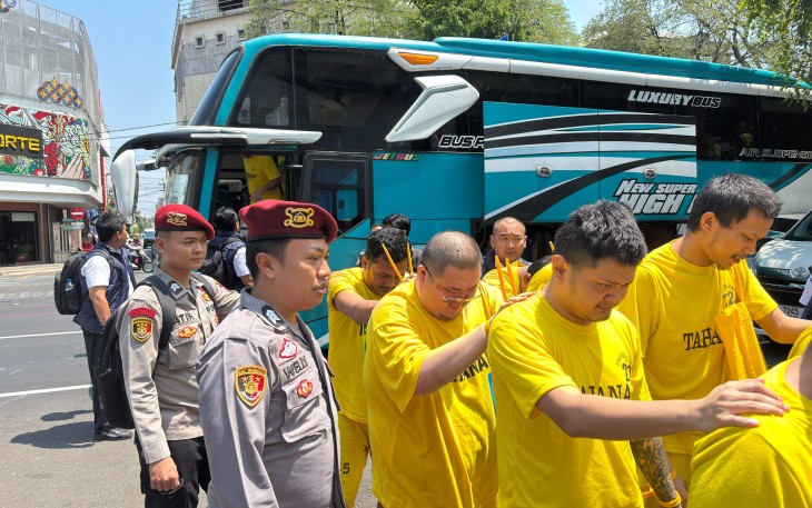 Polda Jateng Tuntaskan Penyidikan Sindikat Pig Butchering Rp41 Miliar, 38 Tersangka Tahap II