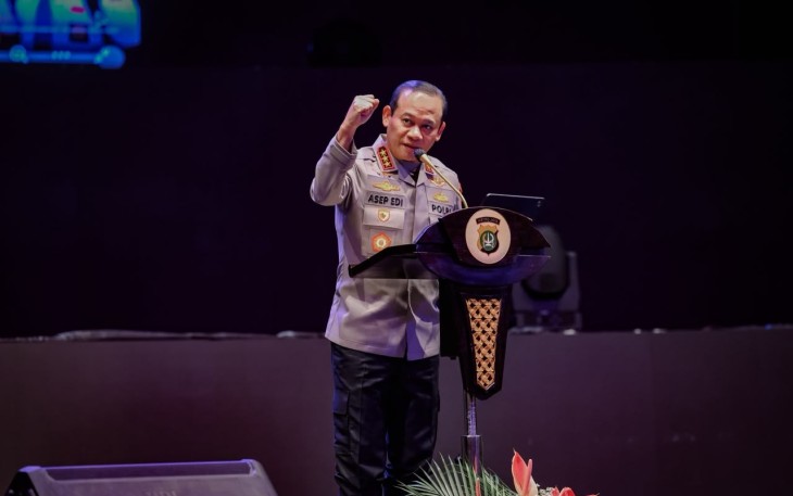 Kapolda Metro Jaya Komjen Pol. Asep Edi Suheri 