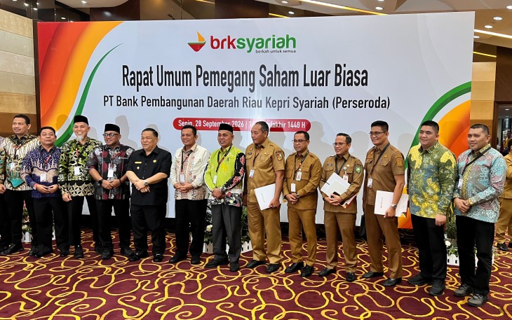 Bupati Roby Hadiri RUPS-LB BRK Syariah, Jajaran Pemegang Saham Sepakati Nama Calon Pengurus Bank