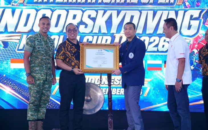 Tim Terjun Payung Polri Bawa Indonesia Raih Tiga Medali di 2nd FAI Asian Indoor Skydiving Championships 2026