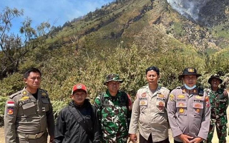 Penanganan karhutla Bondowoso