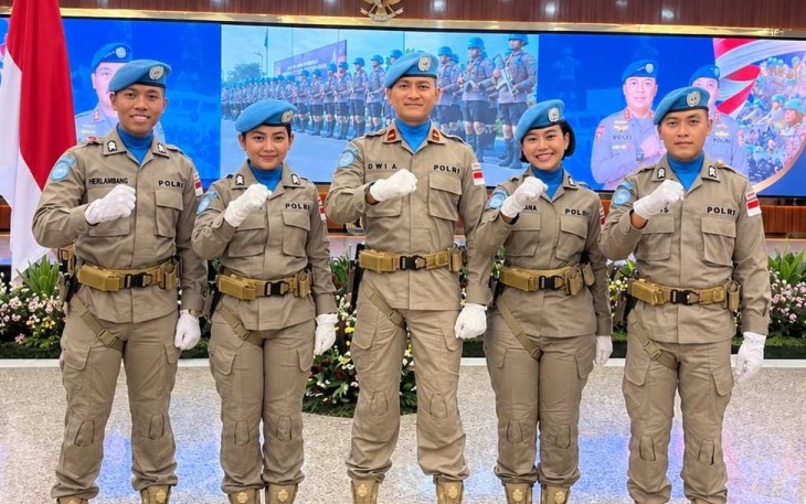 Personel Polda Jatim dalam kontingen Misi Perdamaian PBB di Afrika Tengah