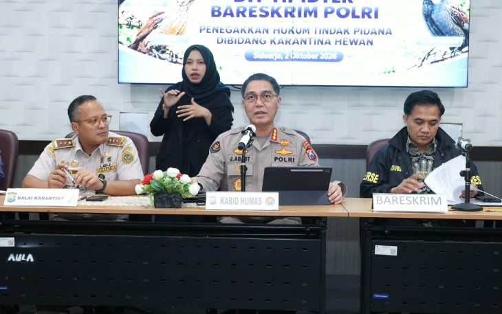 Kabid Humas Polda Jatim Kombes Pol Jules Abraham Abast