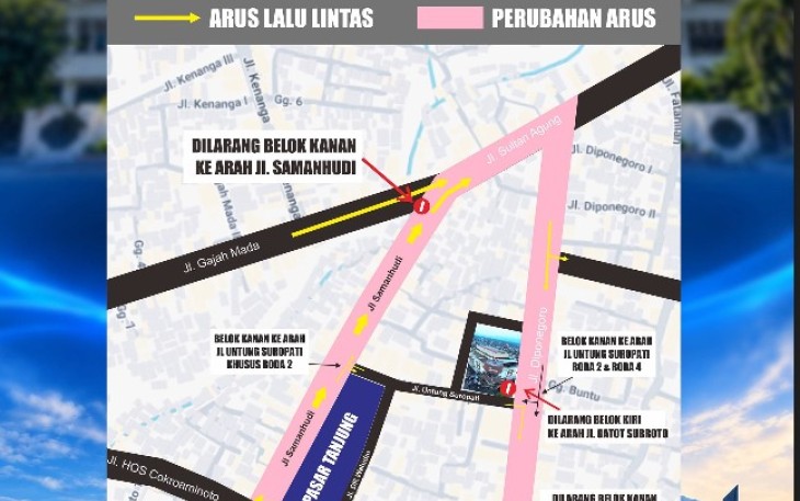 Pemkab Jember Uji Coba Perubahan Arus Lalu Lintas Jalan Diponegoro Mulai Senin