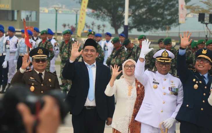 Bupati Bintan Hadiri HUT ke-81 TNI, Perkuat Sinergi Menjaga Keamanan Daerah