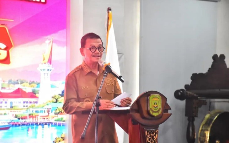 Wakil Wali Kota Tanjungpinang, Raja Ariza, secara resmi meluncurkan Dashboard Kawal Ruang Kota Tanjungpinang