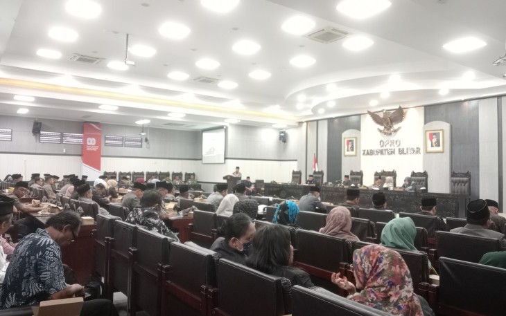 Rapat Paripurna DPRD Kabupaten, Jumat 24 April 2026. (Foto : Klikwarta.com)