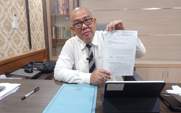 ‎Direktur LPHB, Achmad Tarmizi Gumay, M.H