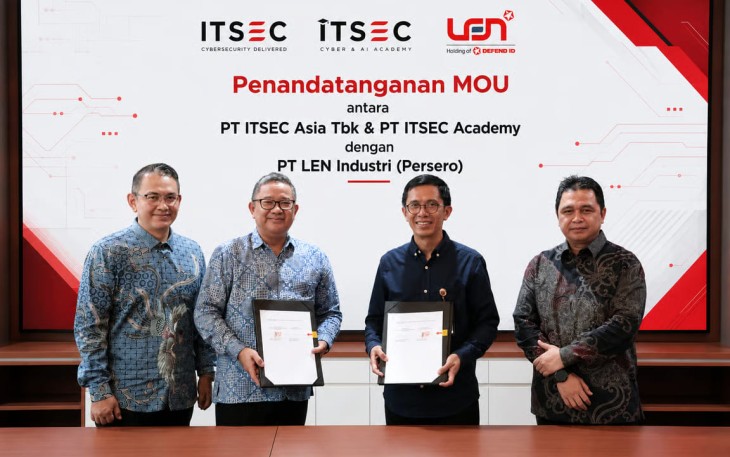 ITSEC Asia (IDX:CYBR) dan PT Len Industri (Persero) Satukan Kekuatan Teknologi dan Talenta untuk Perkuat Ketahanan Siber Indonesia