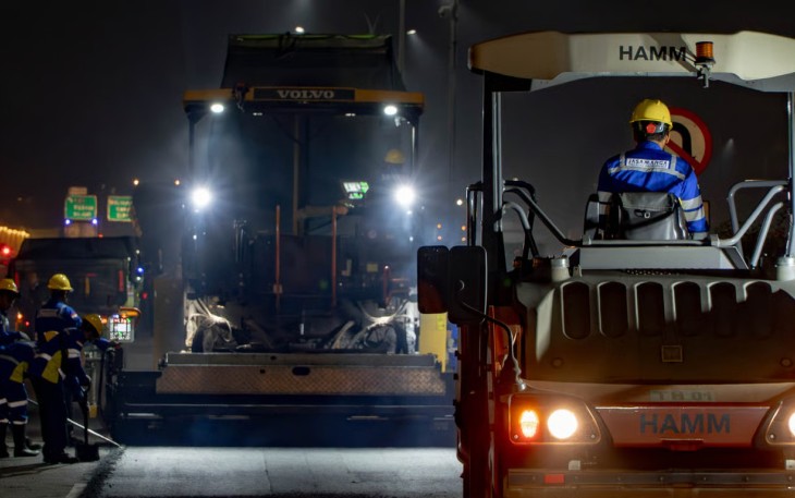 Jaga Kualitas Layanan Jalan Tol, PT Jasamarga Tollroad Maintenance Gelar Pemeliharaan Perkerasan di Sejumlah Titik Ruas Tol Jagorawi