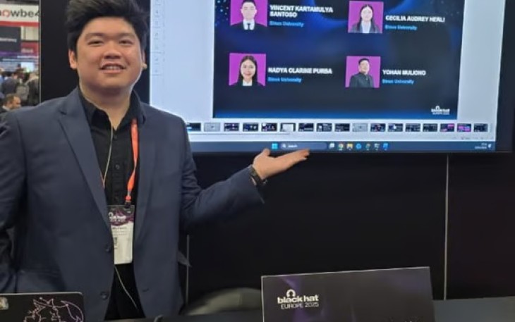 Kolaborasi Dosen dan Mahasiswa BINUS Cyber Security Sukses di Black Hat Europe 2025