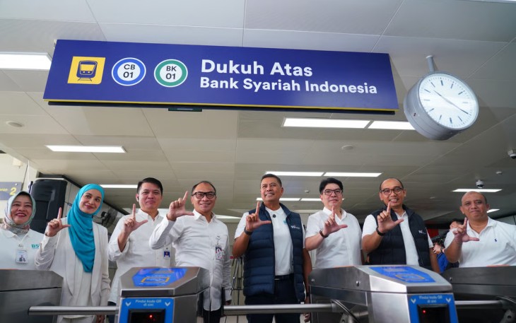 KAI dan BSI Resmikan Kerja Sama Naming Rights Stasiun LRT Jabodebek “Dukuh Atas Bank Syariah Indonesia”