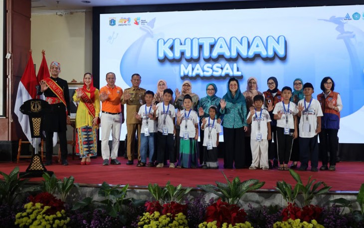 Kado Spektakuler! Di Momen HUT Jakarta ke-499, TP PKK Jakarta dan PAM JAYA Gratiskan Khitan untuk 2.000 Anak