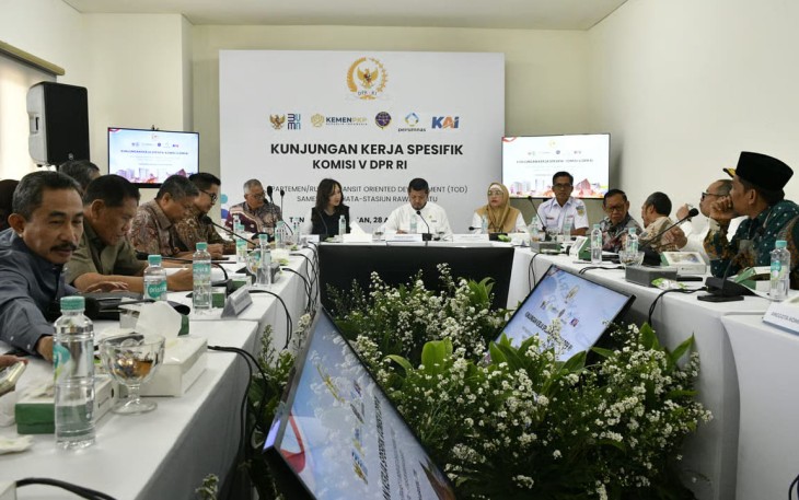 Komisioner BP Tapera Hadiri Kunjungan Komisi V DPR RI ke Rusun TOD Samesta Mahata Serpong