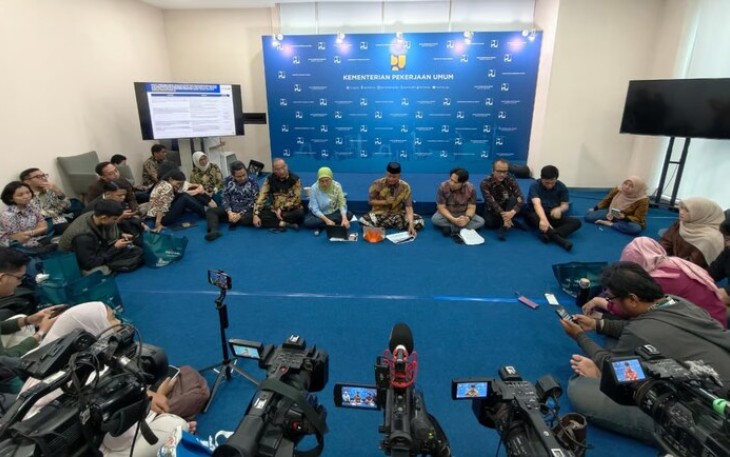 Media Briefing di Kantor Kementerian PU
