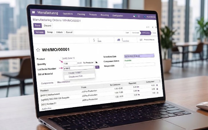 Odoo ERP Membantu Manufaktur Mengontrol Produksi hingga Laporan Keuangan