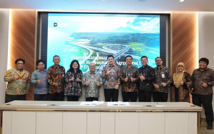 Penandatanganan Master Restructuring Agreement (MRA)