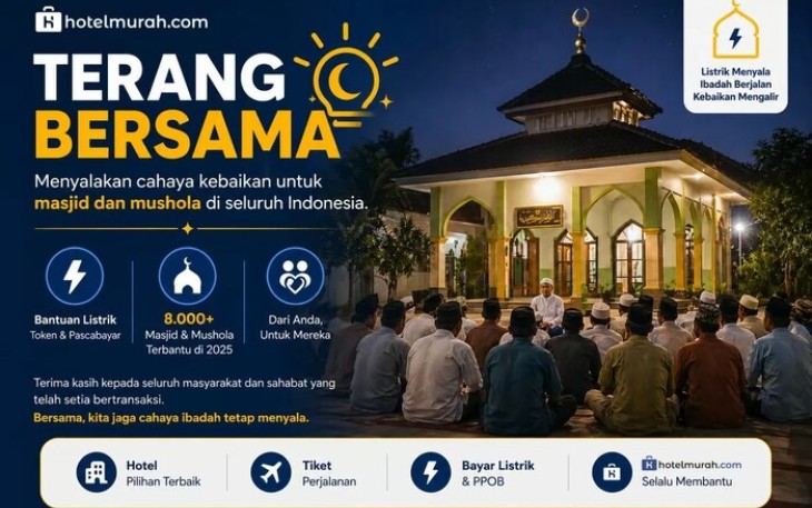 Program CSR Terang Bersama Hotelmurah