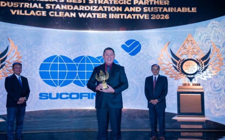 SUCOFINDO raih penghargaan Indonesia Property &amp; Bank Award XX 2026