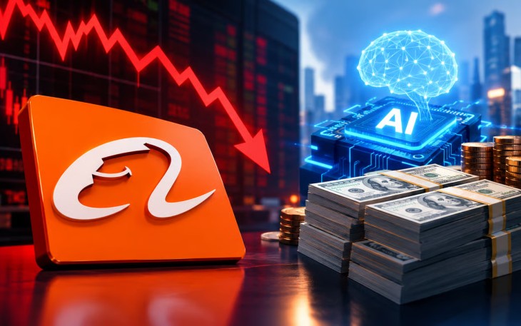 Saham Alibaba Anjlok 10%, Investor Soroti Aksi Penggalangan Dana US$10,2 Miliar untuk AI