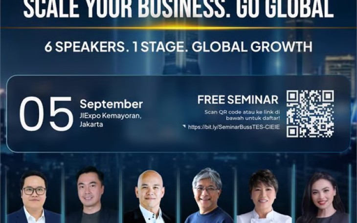 TES Hadirkan Rangkaian Forum Bisnis Internasional dan Seminar Global Growth di CIEIE 2026