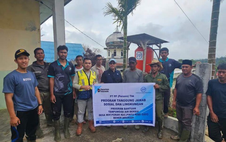 PTPP Salurkan 5 Program untuk Korban Banjir Aceh