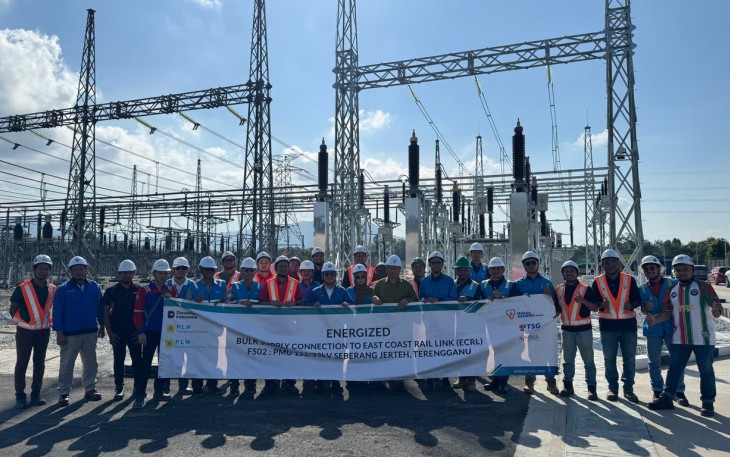 UGC ECRL FS 02 Terpanjang di Malaysia, PLN NPC Raih Rating Bintang 5