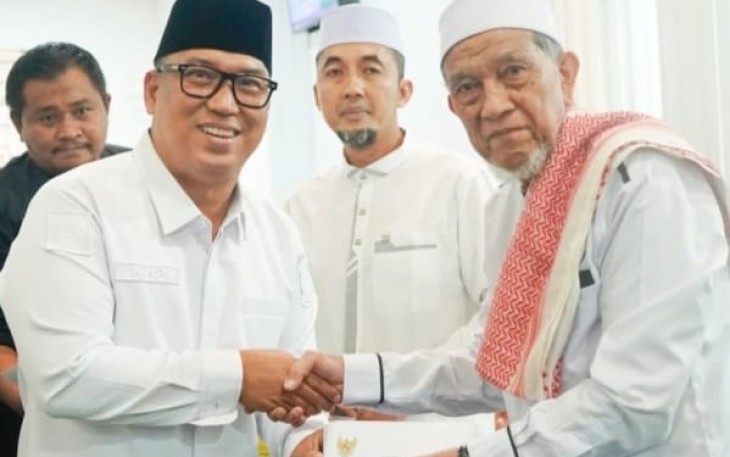Wakil Gubernur Kepulauan Riau Nyanyang Haris Pratamura melakukan Safari Ramadan di Kota Batam pada Rabu, (25/2/2026). 