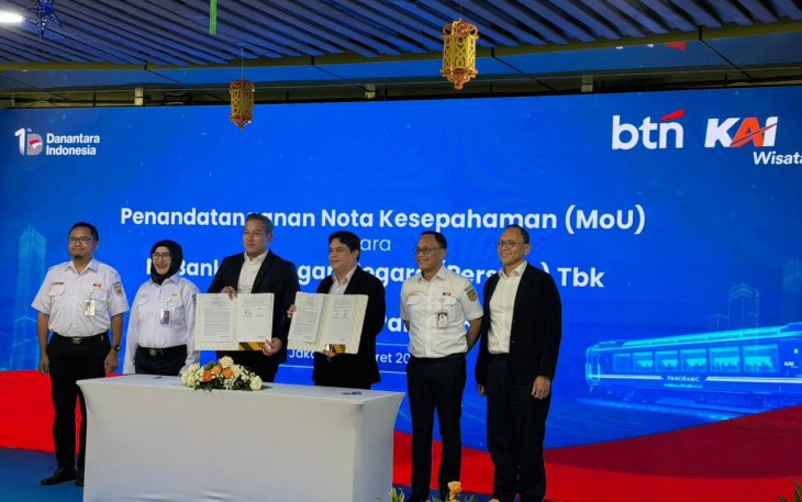 KAI Wisata Perkuat Sinergi Kolaborasi Layanan Pariwisata dan Digital dengan Bank Tabungan Negara