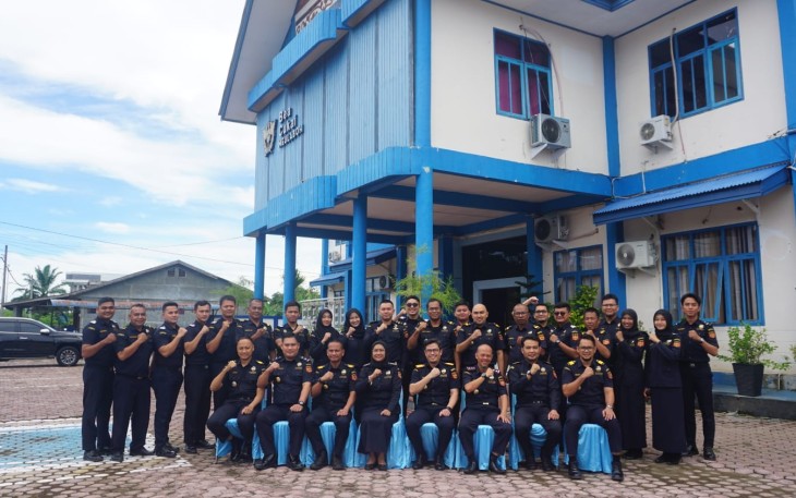 Kakanwil DJBC Aceh Laksanakan Kunjungan Kerja Perdana ke Bea Cukai Meulaboh