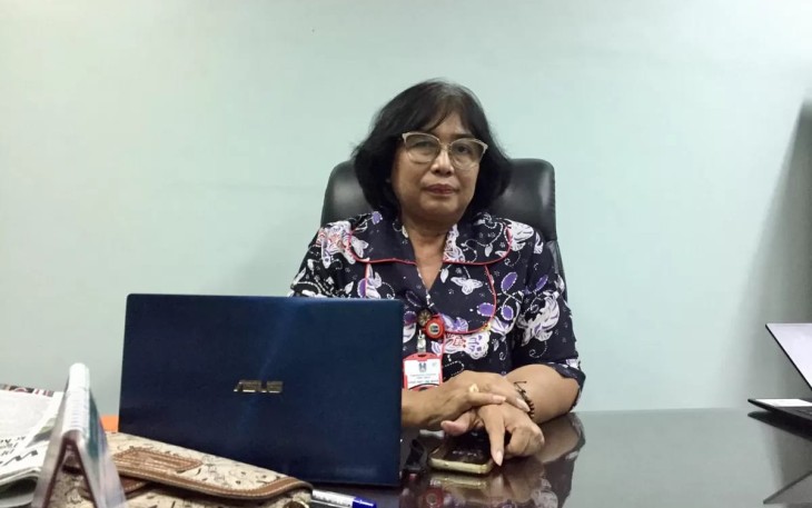 Direktur Utama RS Menur, drg. Vitria Dewi, M.Si
